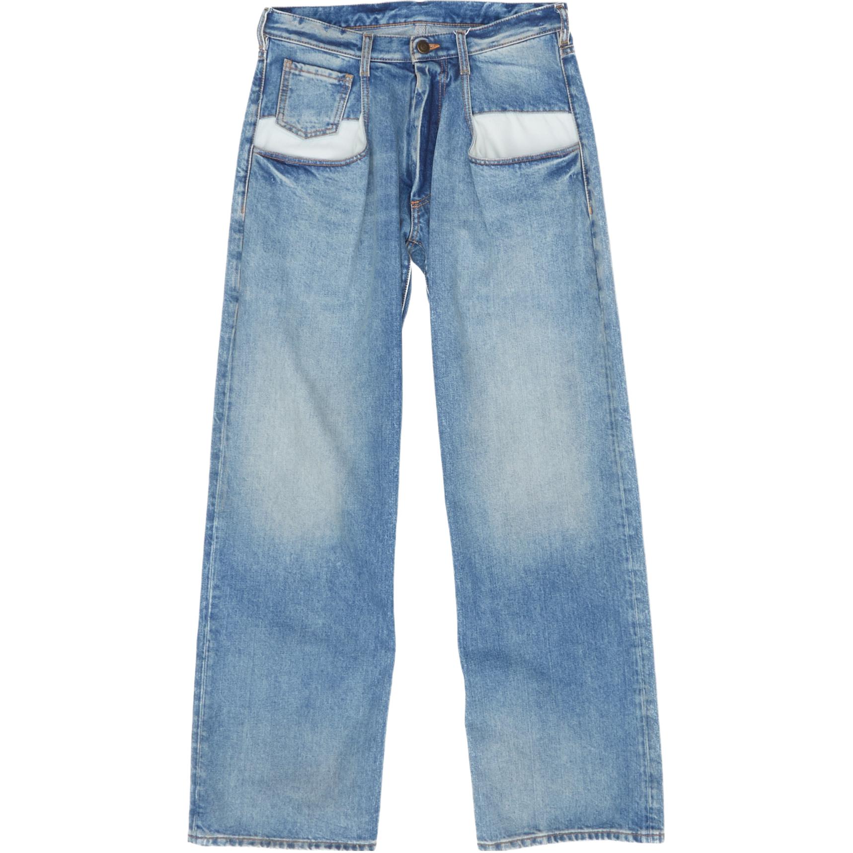 Женские джинсы Maison Margiela (синие)