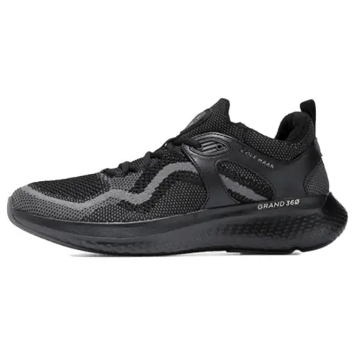 COLE HAAN Fabric Minimalist Fashion Low top Casual Shoes Men's Black