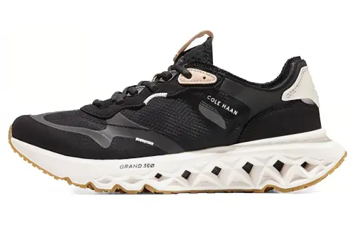 COLE HAAN Fabric Low top Sports Casual Shoes Men's Black