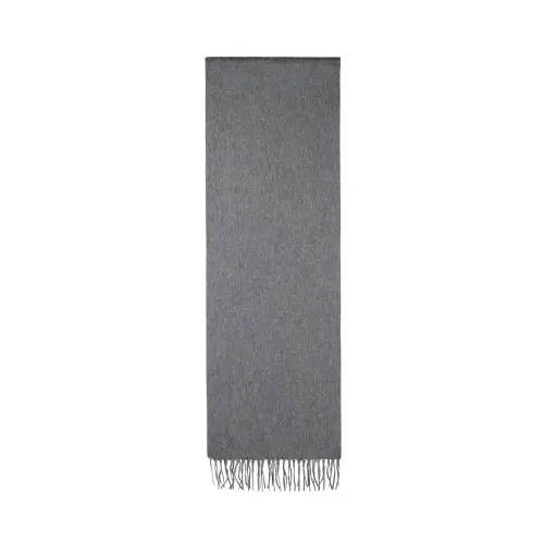 LOUIS VUITTON Knit Scarves Unisex Light Gray