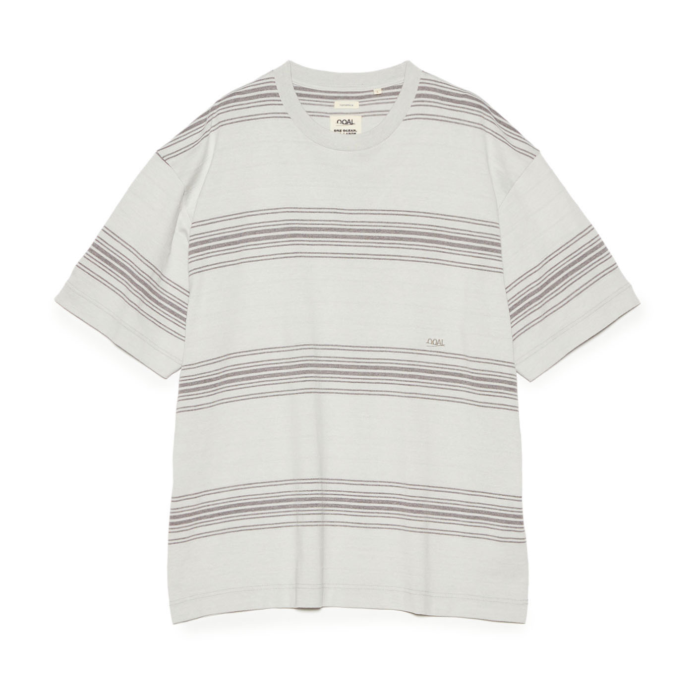 Мужская футболка nanamica SS26 Stripe Tee (полосатая)