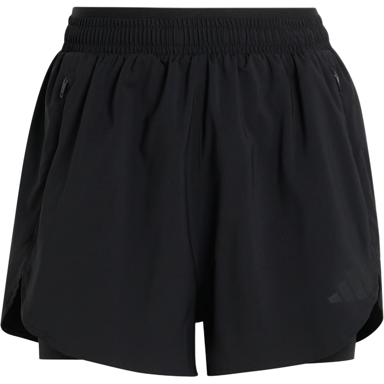 Женские шорты adidas D4T Workout Go To 2In1 Shorts (черные)