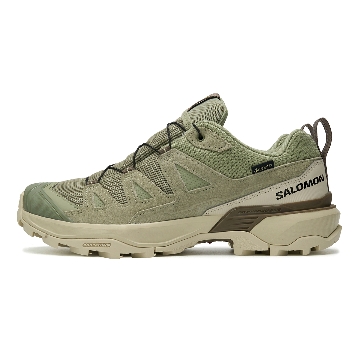 Мужские ботинки Salomon X ULTRA 360 LTR GTX (зеленые)