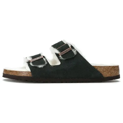 Birkenstock Arizona Shearling Kith Green