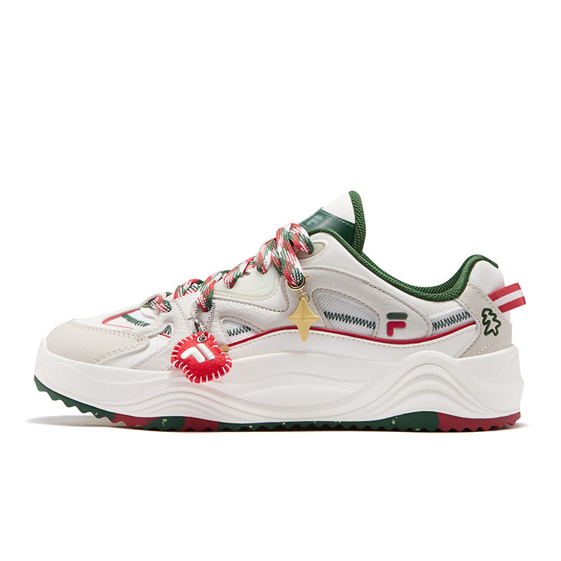 Мужские кеды Fila FILA FUSION TARANTO XMAS (бело-зелено-красные)