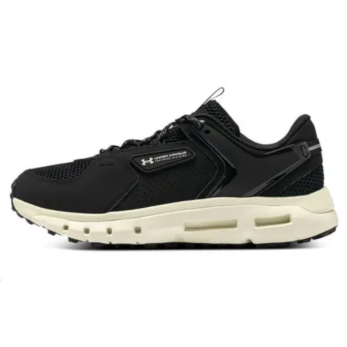 Under Armour Summit Textile, Leather Low top Running Shoes Men's Black