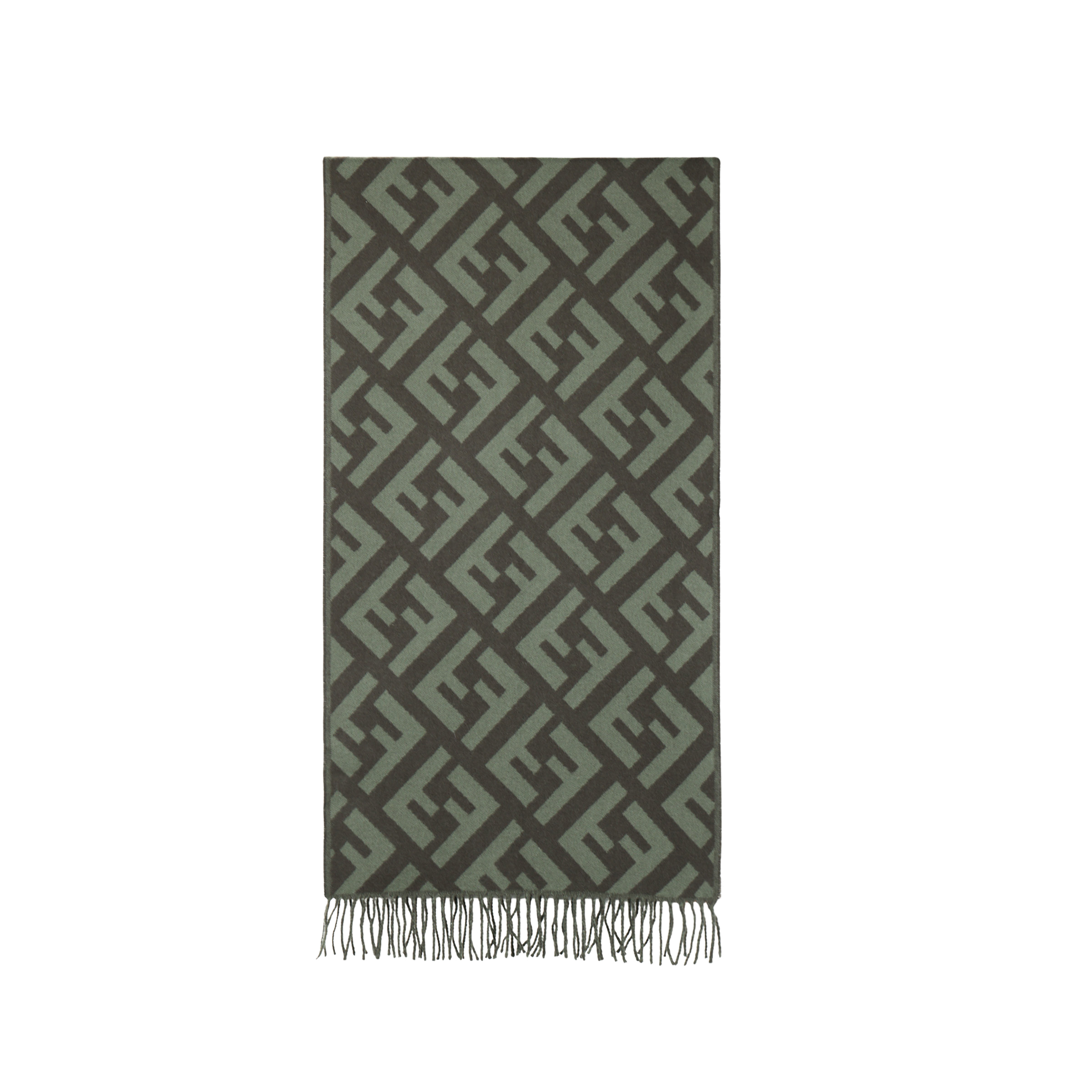 Шарф Fendi FENDI FF (зеленый)