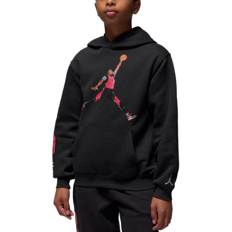 Детское худи Jordan Sketch Pullover (серое)
