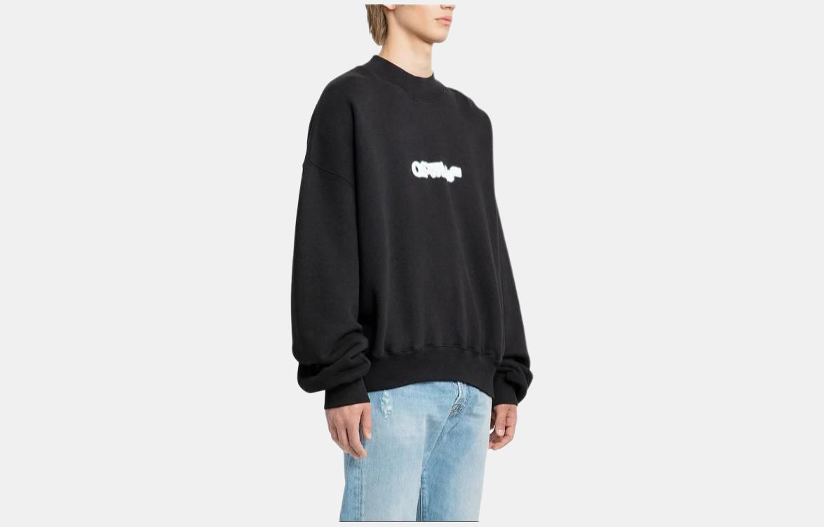 Мужской свитер OFF-WHITE (черный) — фото 6