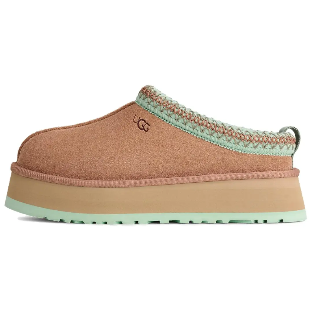 UGG Tazz II Closed Toe Slippers Women's Brown Green
