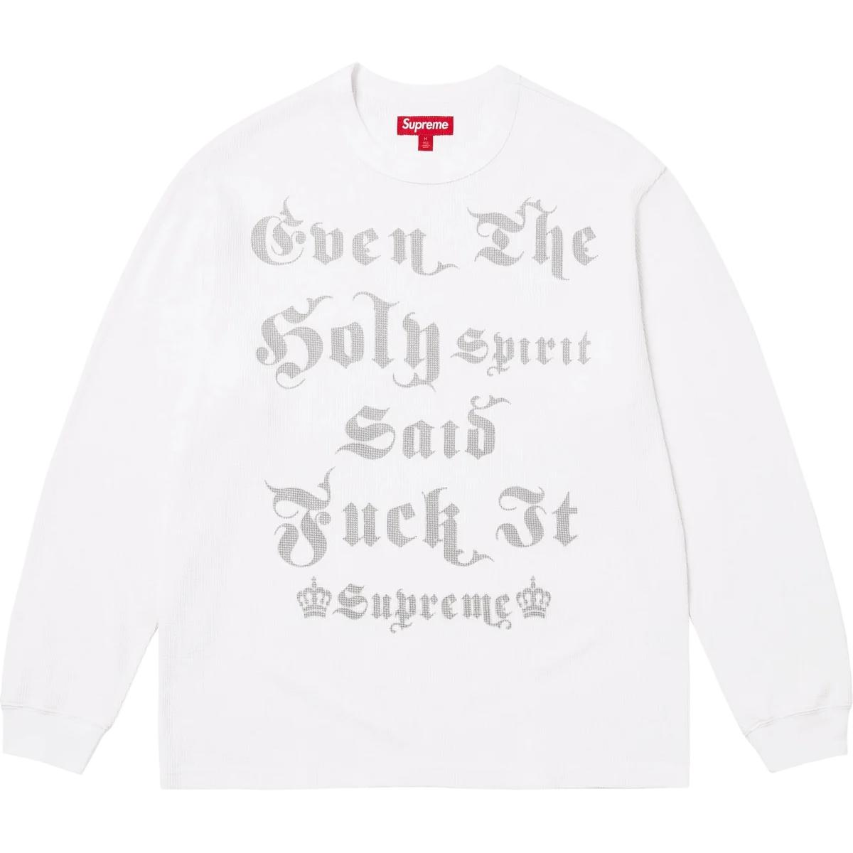 Лонгслив Supreme Angel Thermal (белый)