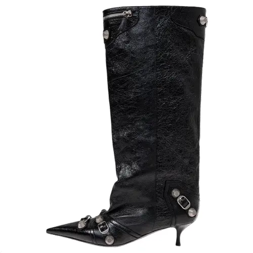Balenciaga Pointed Toe Heeled Boots Women's