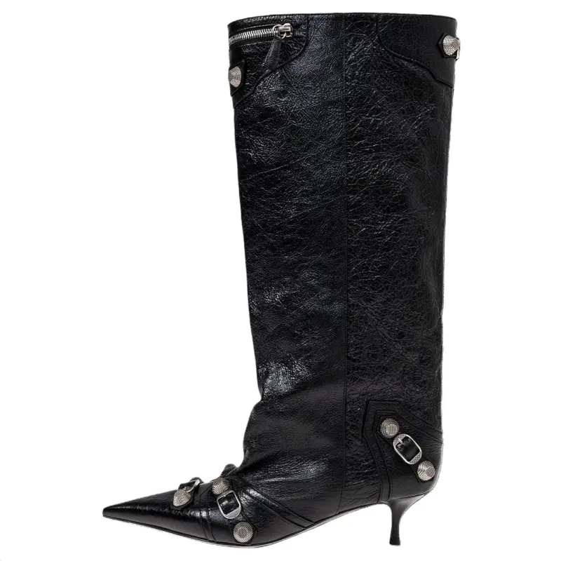 Balenciaga Pointed Toe Heeled Boots Women's