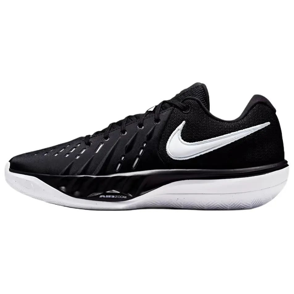 Nike Air Zoom G.T. Cut Academy 2 Abrasion Resistant Support Grip Basketball Shoes Unisex Black White