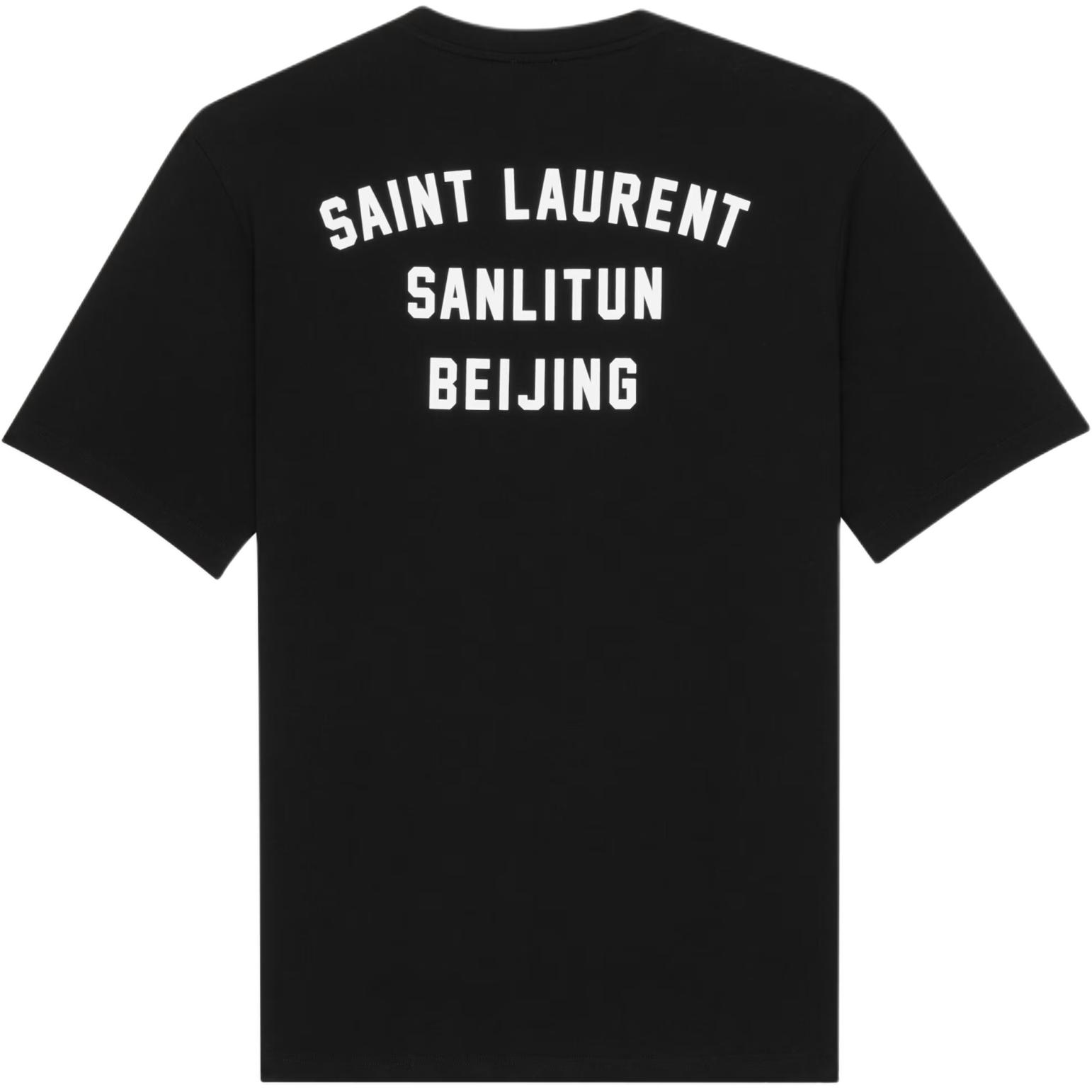 Футболка SAINT LAURENT (белая)