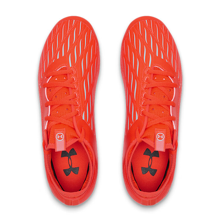 Under Armour Magnetico Select 4 Soft And Comfortable FG Firm Ground Abrasion Resistant Soccer Shoes Unisex Red