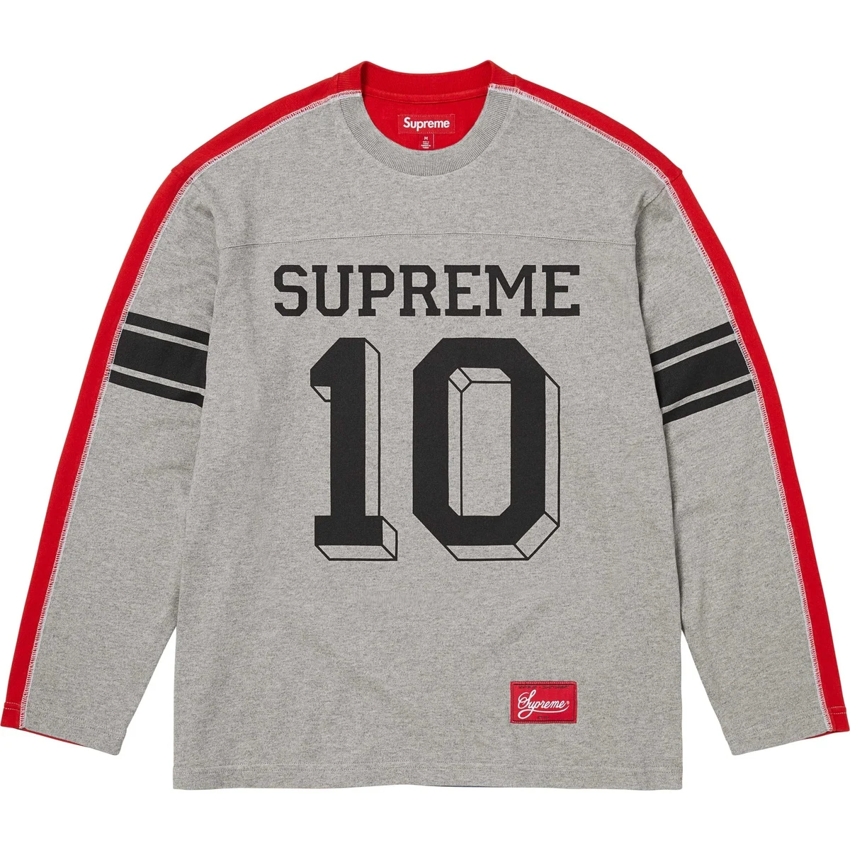 Supreme split long-sleeved sweater