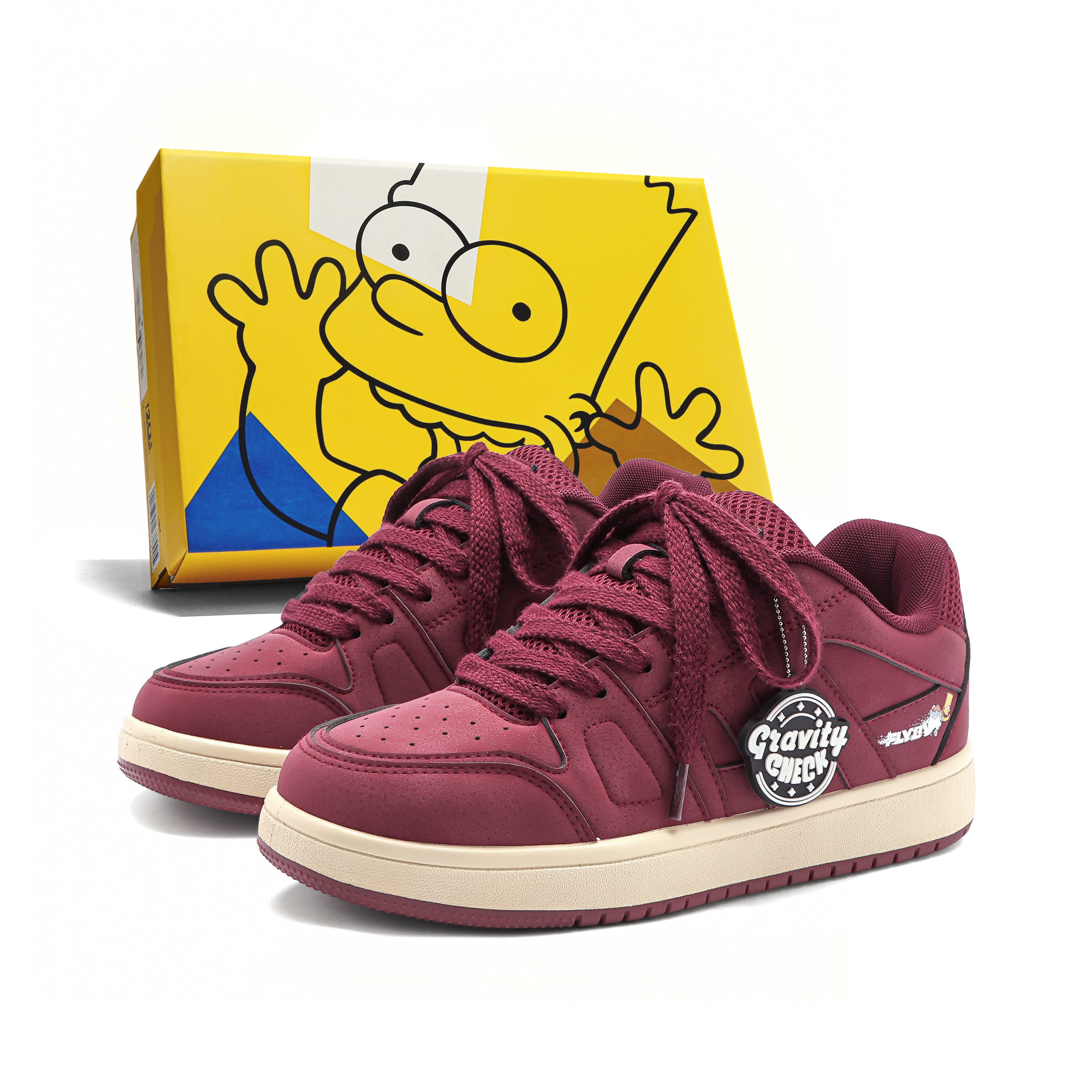 Кеды The Simpsons (черно-белые)
