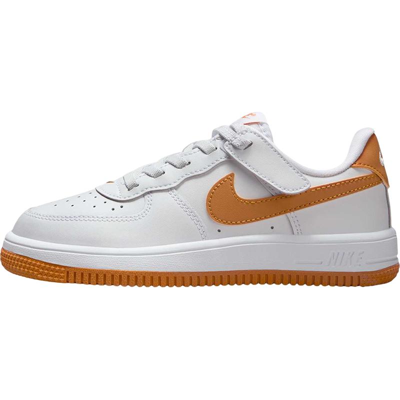 Кроссовки Nike Nike Air Force 1 (белыйоранжевый)