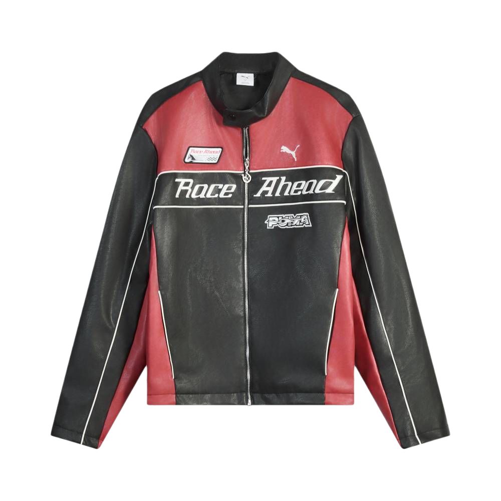 Куртка PUMA PUMA FW25 RACE AHEAD PU JKT CNY (черная)