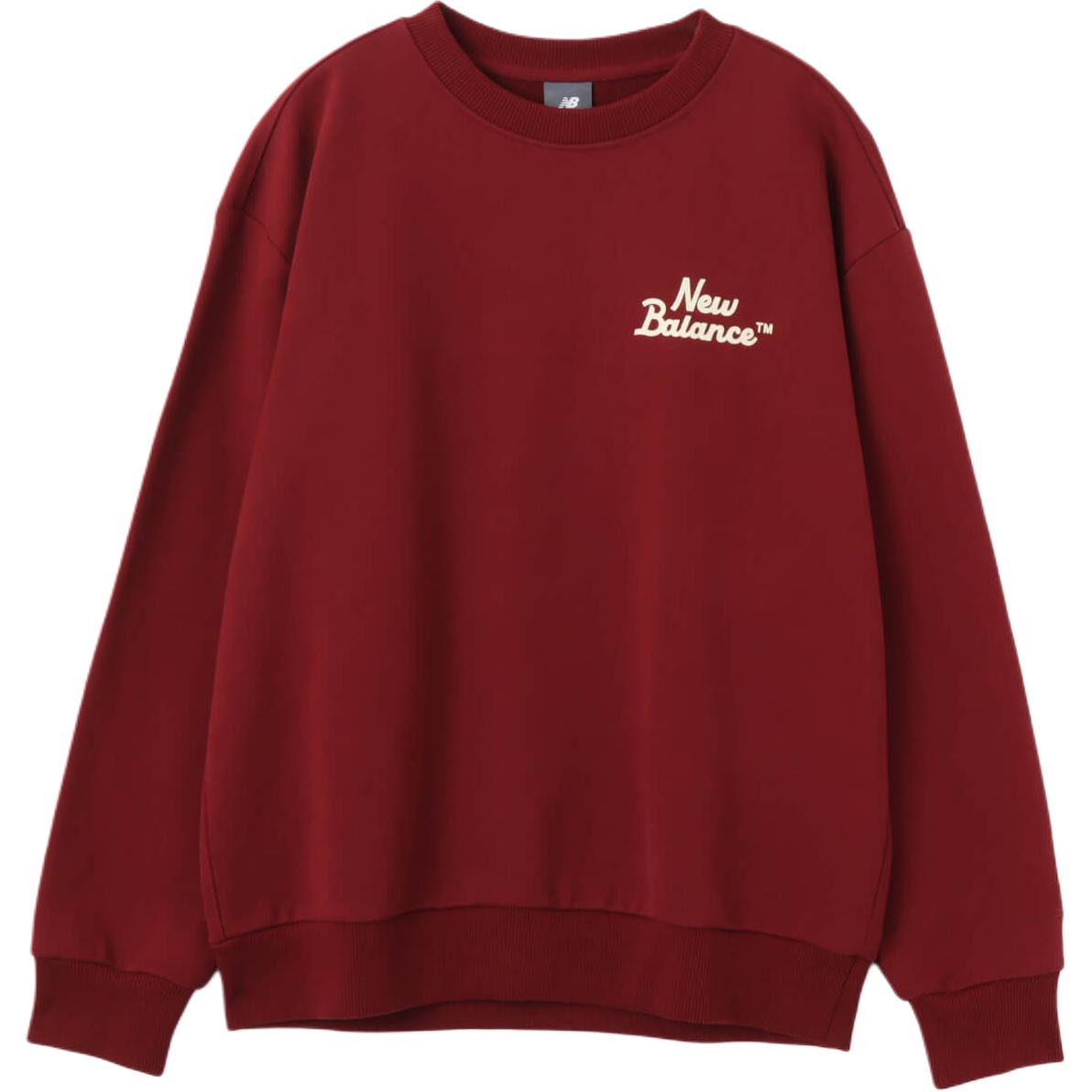 Мужское худи New Balance FW25 (бордовое)