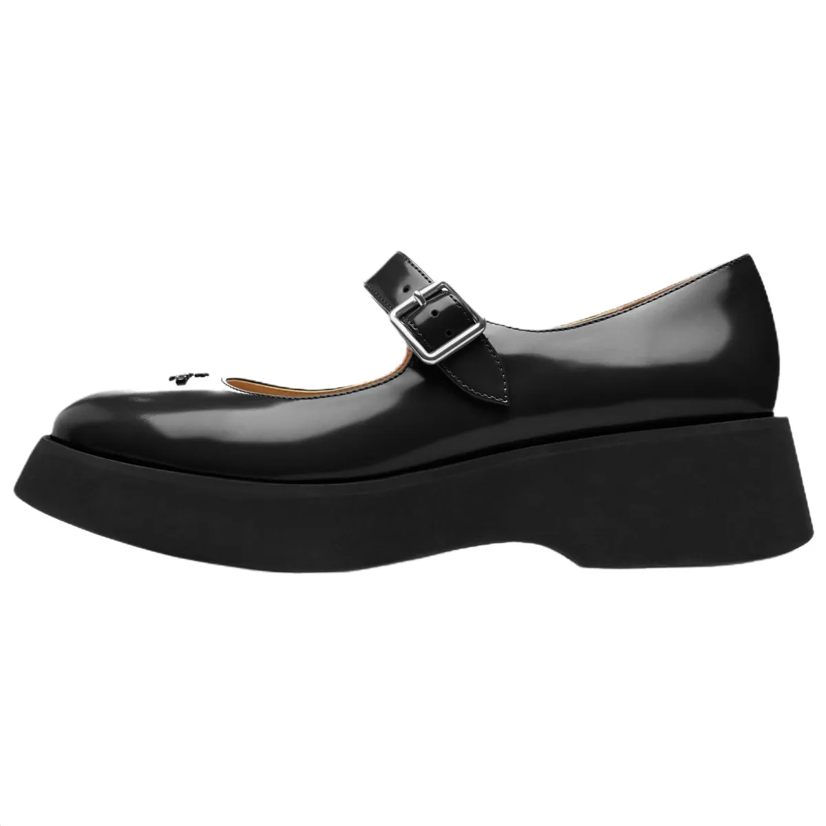 COACH Vickie Platform Mary Jane Shoes 5cm Women's Black