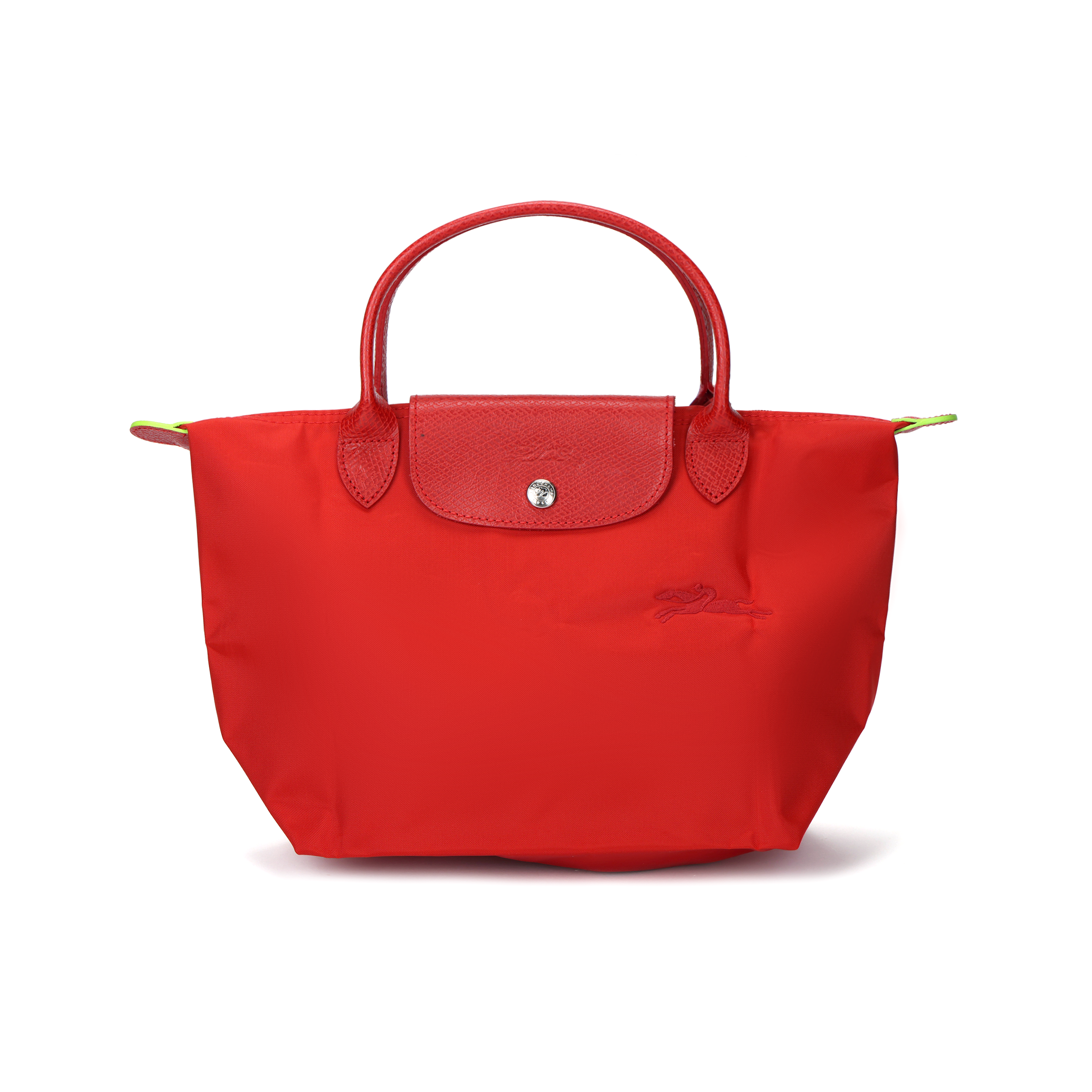 Женская сумка LONGCHAMP Le Pliage Embroidered (красная)