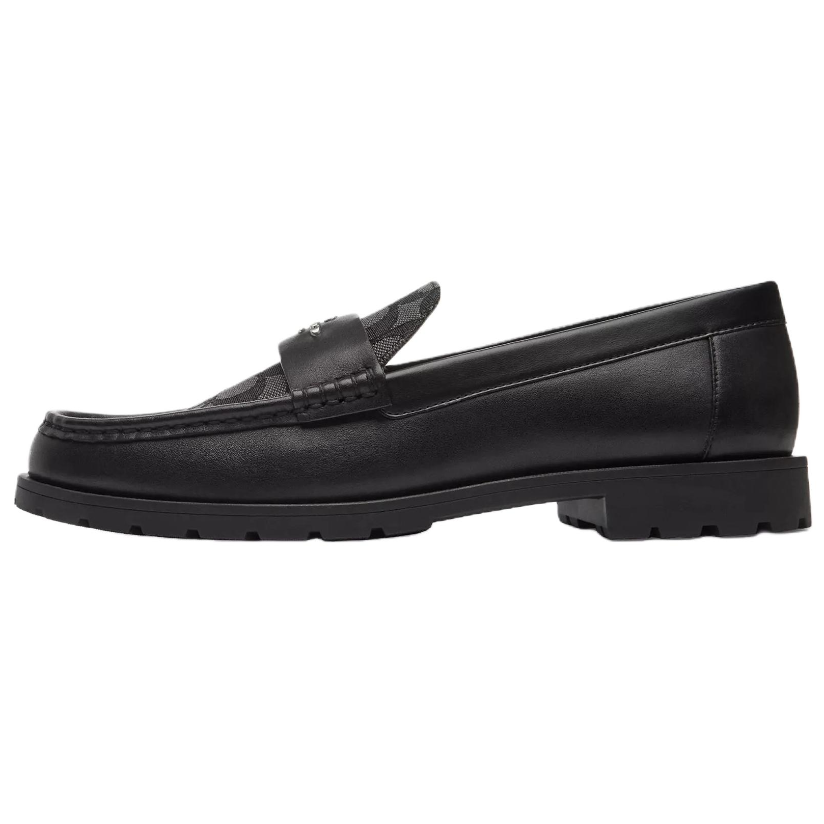 COACH Janie Loafers 2.5cm Women's Black