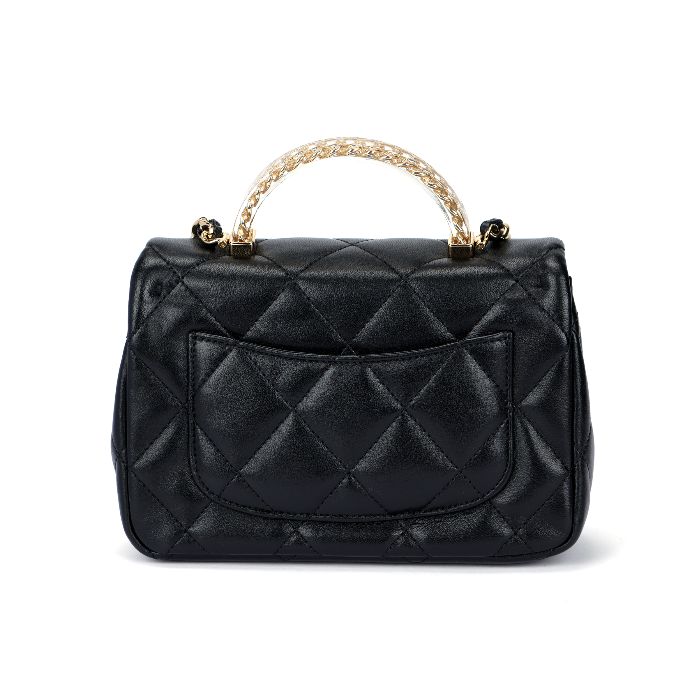 Женская сумка Chanel Flap Bag (черная) — фото 3