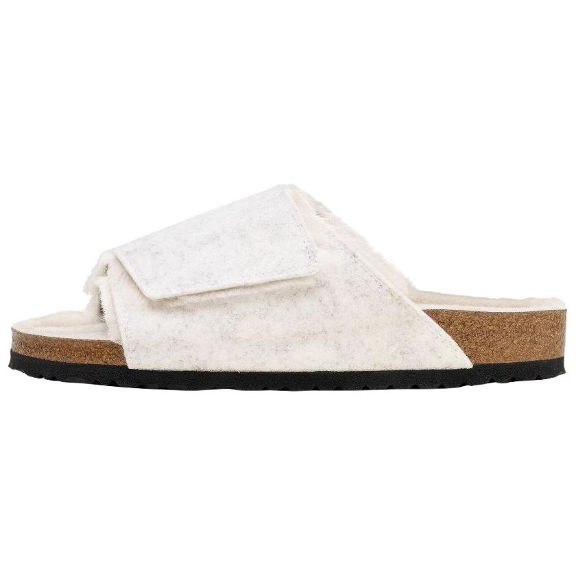 Сабо Birkenstock Solana Shearling (белые)
