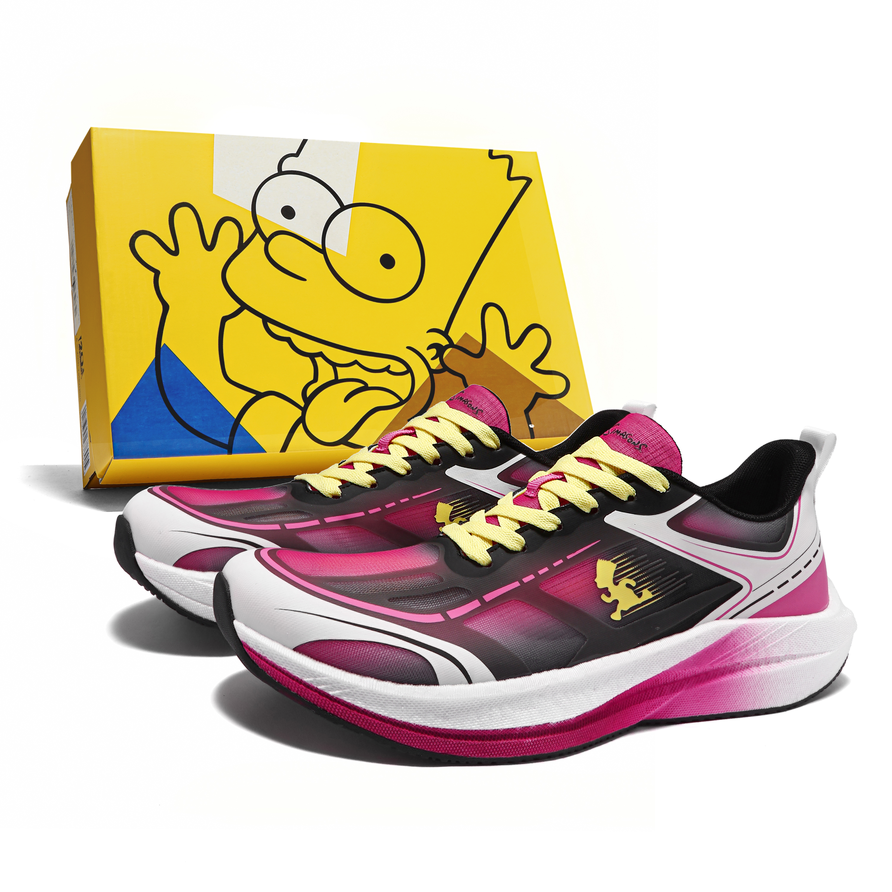 Кроссовки The Simpsons низкие (серые)