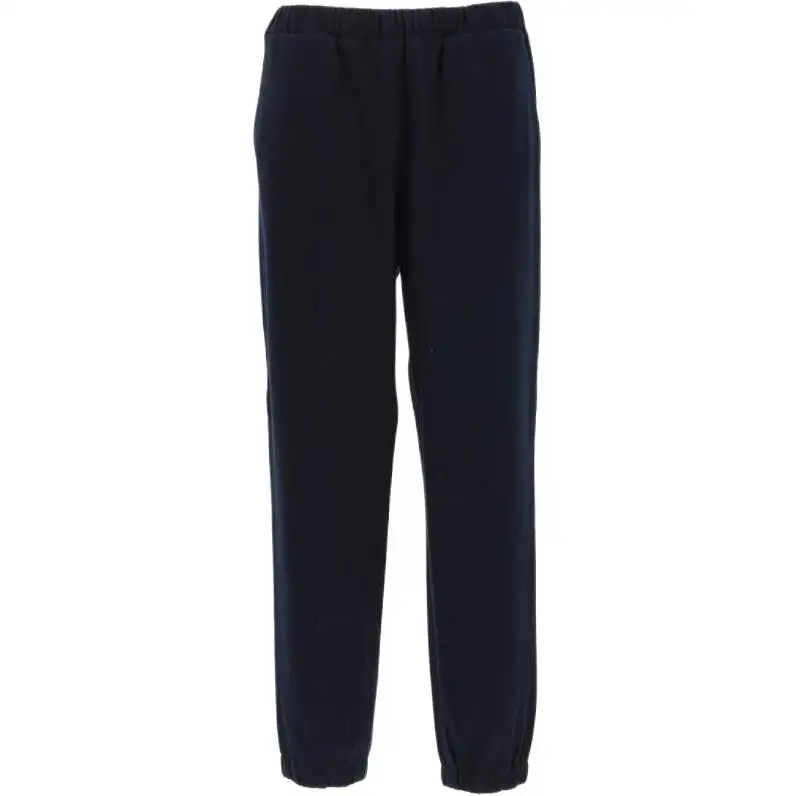 Loro Piana SS22 Knitted Sweatpants Men's Dark Blue