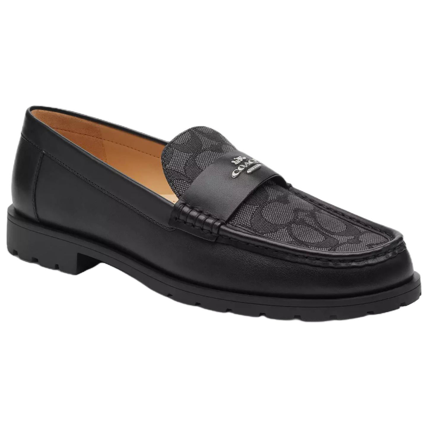 COACH Janie Loafers 2.5cm Women's Black