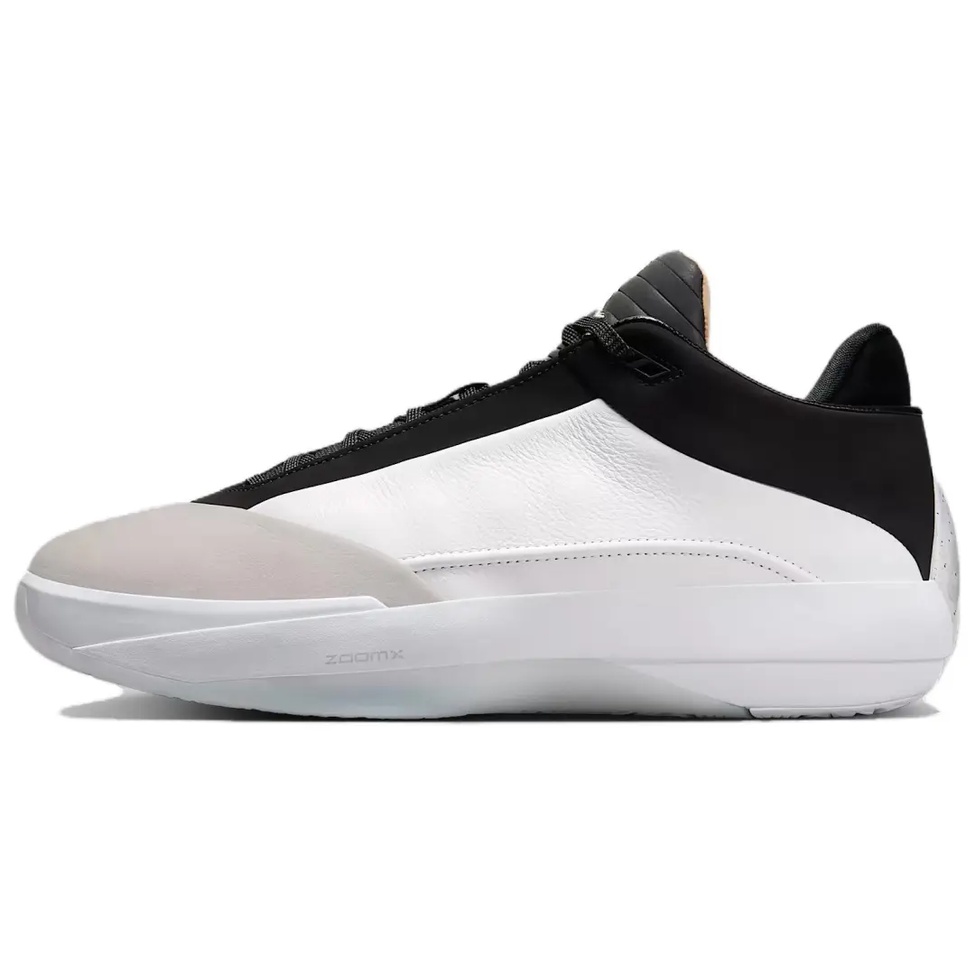 Jordan Air Jordan 40 Low top Basketball Shoes Men's White Gray Black Asian Version