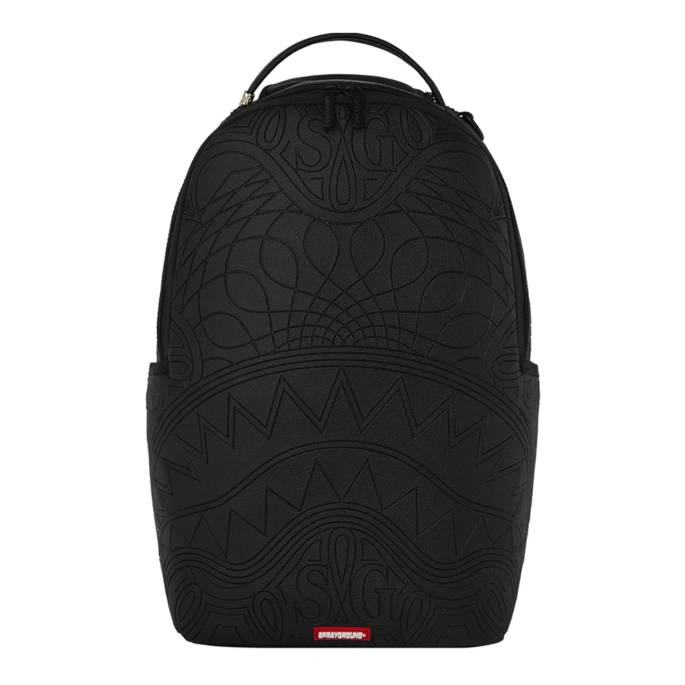 Мужской рюкзак SPRAYGROUND sglogo PVC (черный)