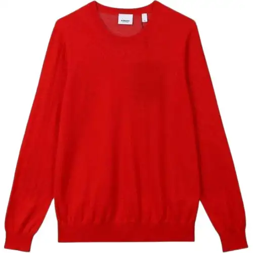 Burberry Sweaters Women's Red Crew Neck Moderate Other