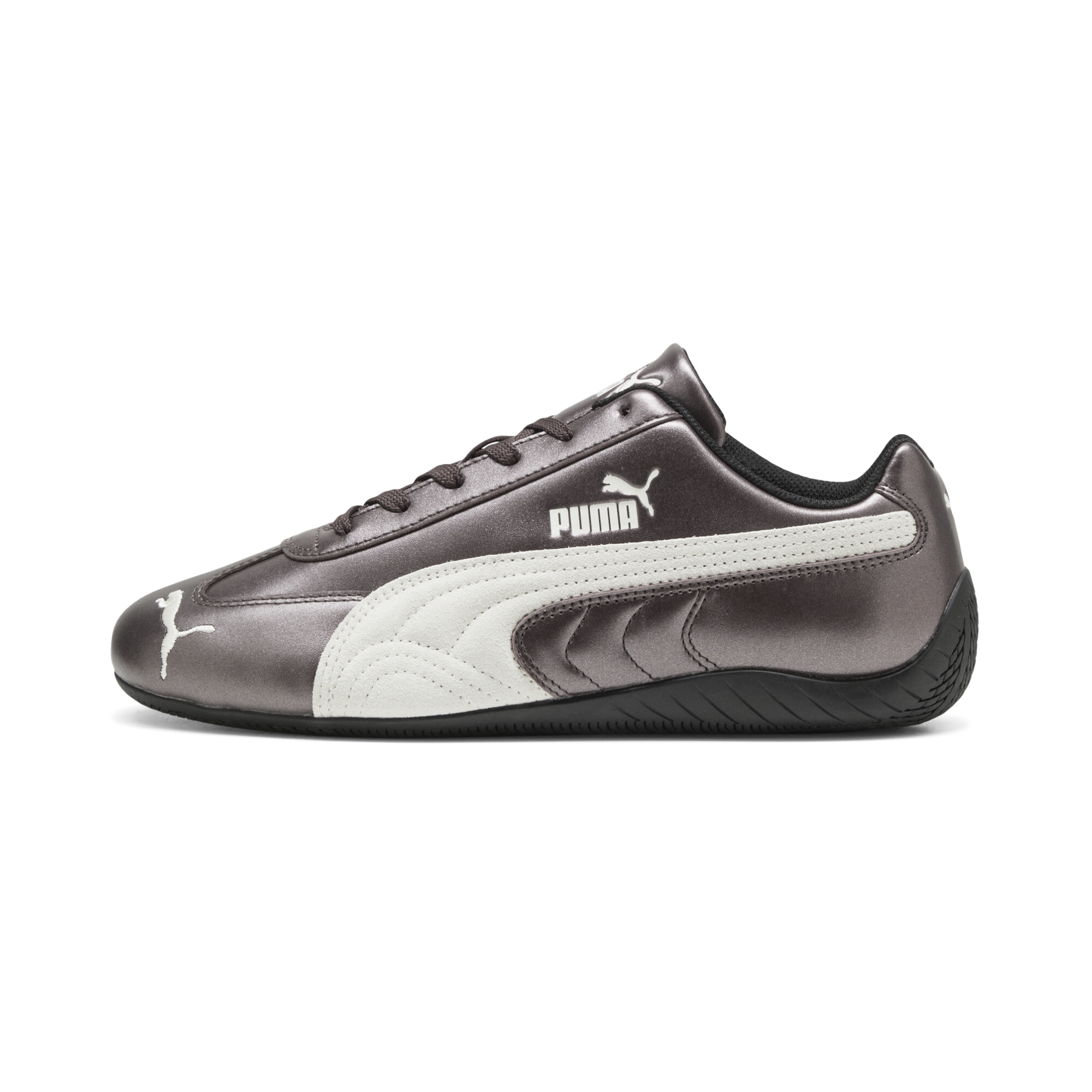 PUMA Puma speedcat has a sense of future technology, comfortable and durable for commuting, cool and shimmery, cool colors for spring and summer, couple shoes, wrapped support and balance, low-cut lifestyle shoes, same style for men and women, tan