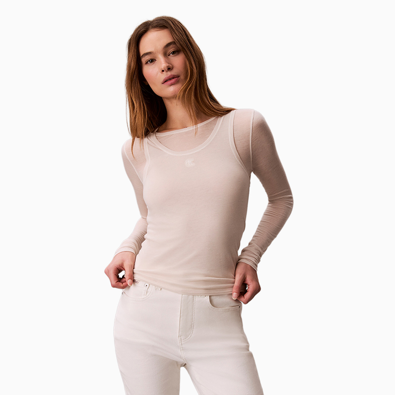 Женская футболка CALVIN KLEIN Jeans (черная)