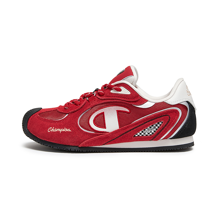 Женские кроссовки Champion Race Runner EC (красные с молочно-белым)