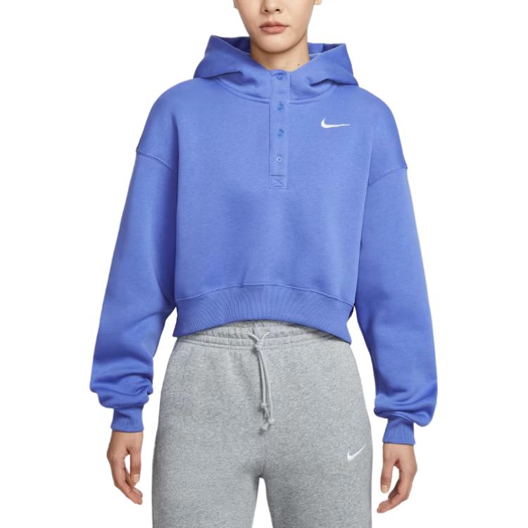 Женское худи Nike Phoenix Fleece (розовое)