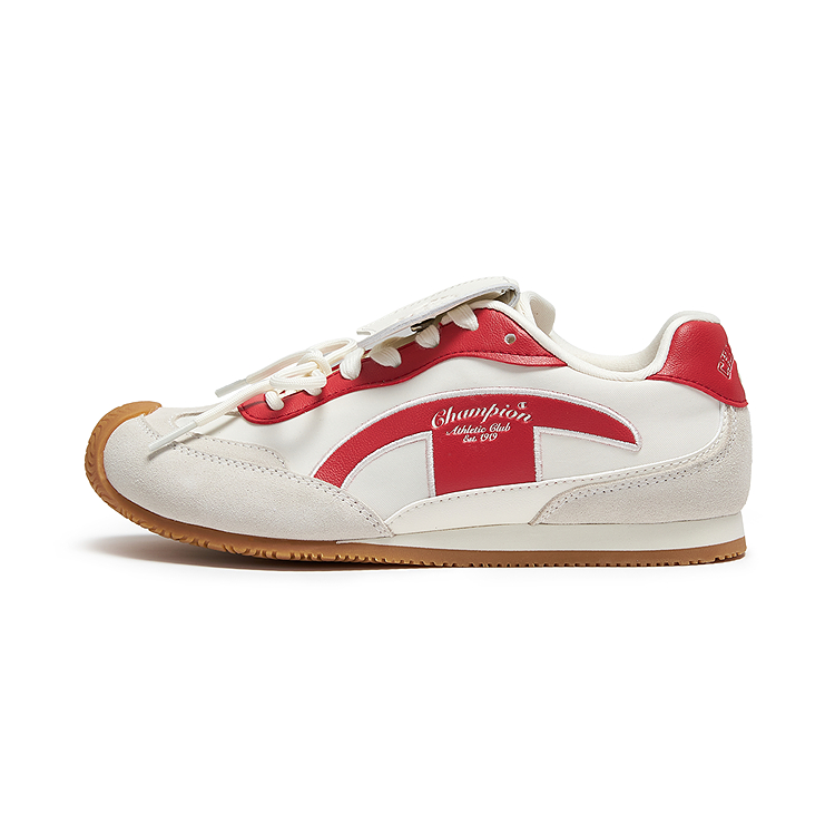 Женские кроссовки Champion Lace Runner EC (молочно-красные)