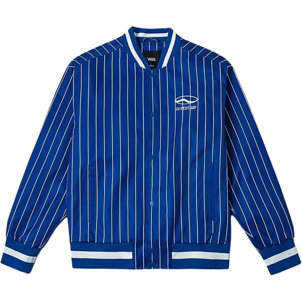 Vans Jackets Men's Blue Baseball Collar Moderate