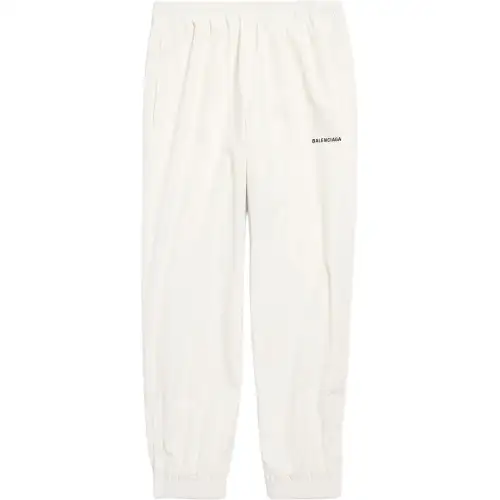 Balenciaga elastic-cuff trousers