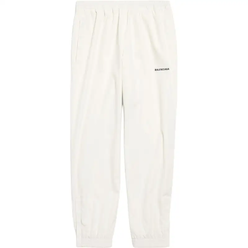 Balenciaga elastic-cuff trousers