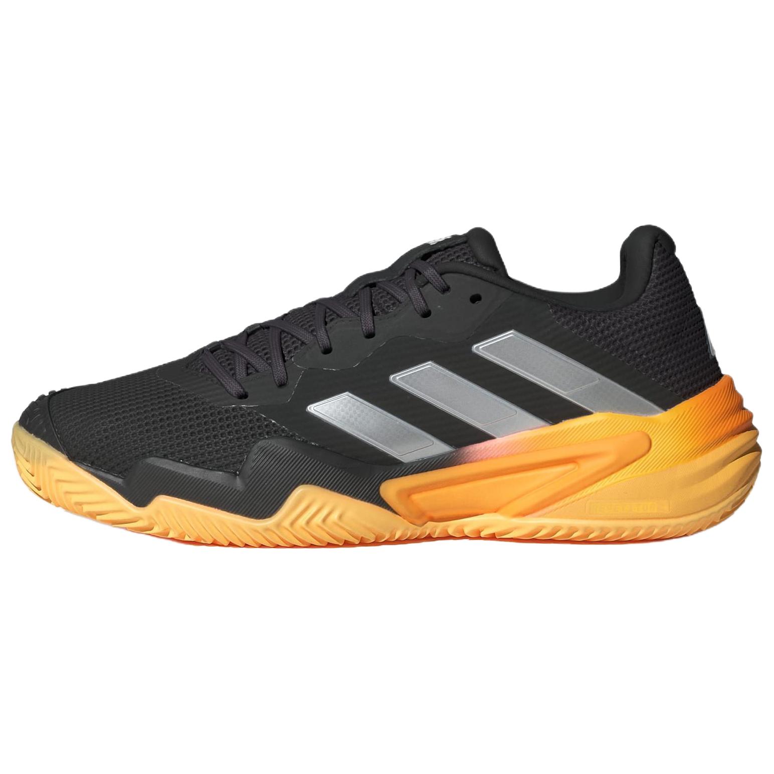 Мужские кроссовки adidas Barricade 13 (черно-оранжевая)
