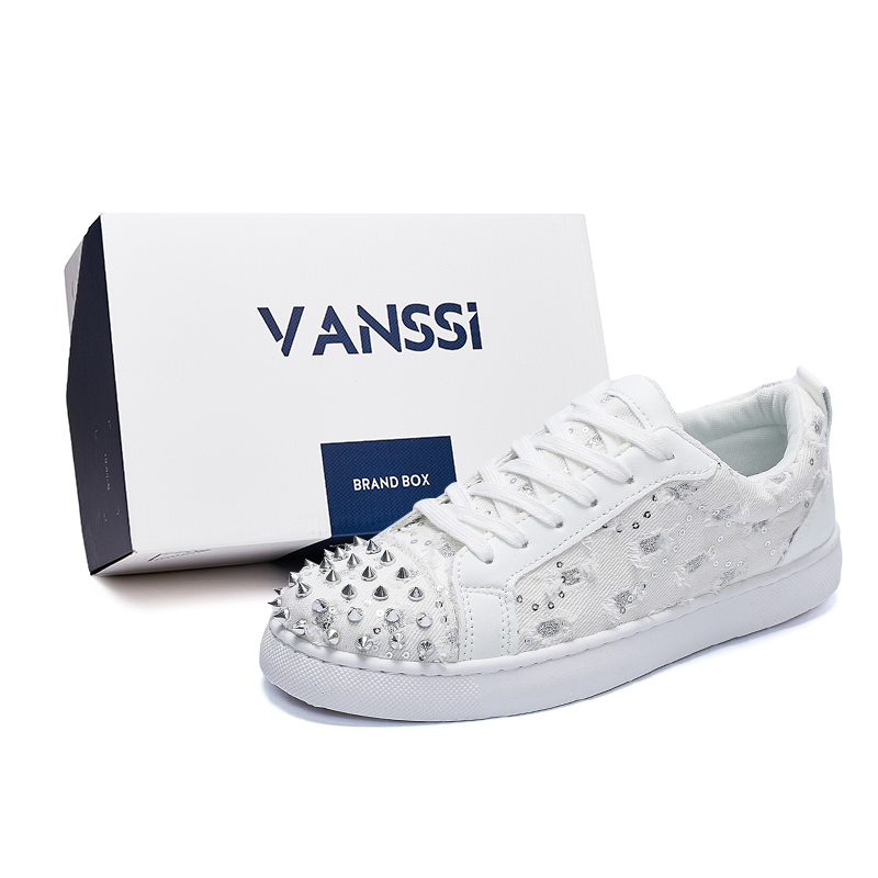 Кеды Vans T819V (черно-белые)