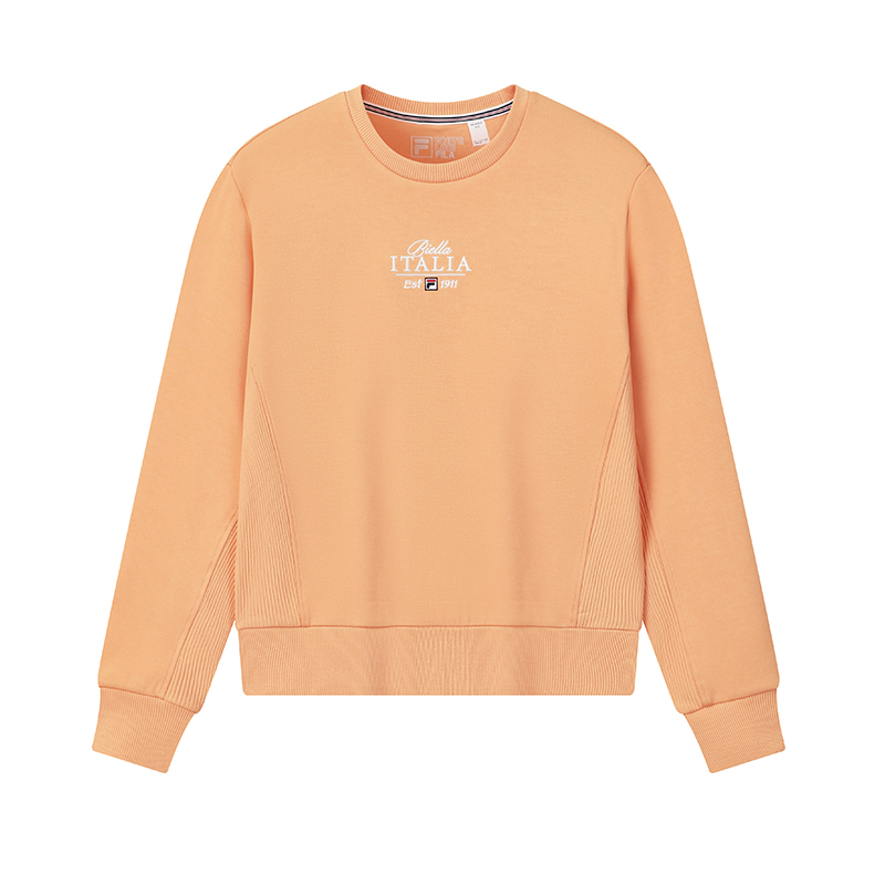 Женское худи Fila HERITAGE (оранжевое)