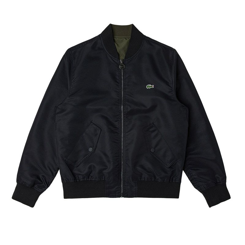Мужская куртка LACOSTE Реверсивная (синяя)