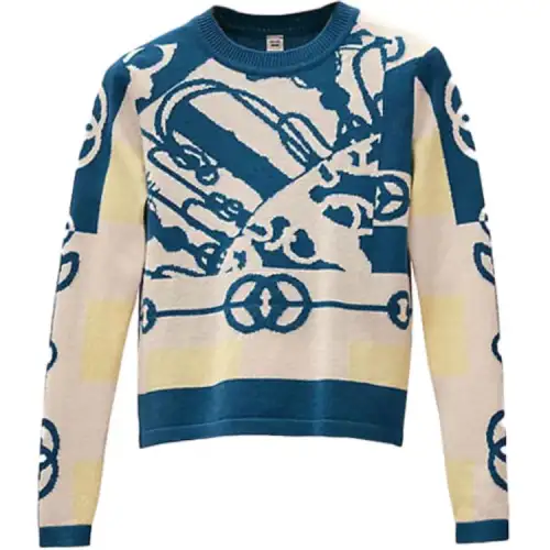 HERMES SS22 Sweater Women's Blue