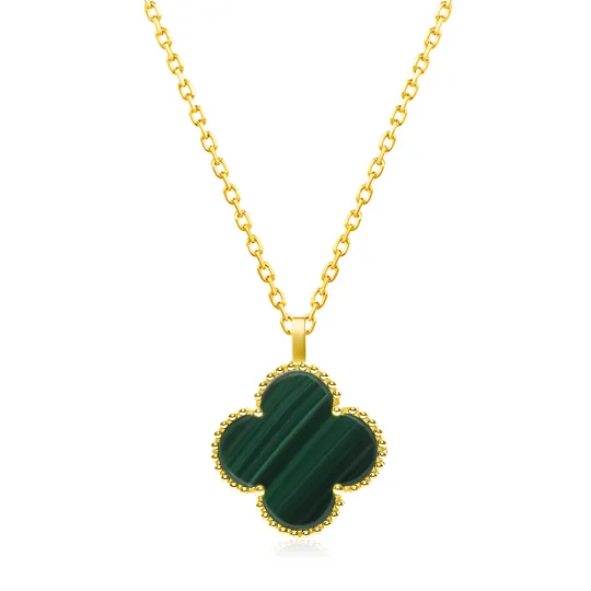 DOWER&HALL Whole Body 18K Gold Pendant Necklace Box Women's